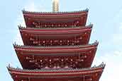 誕生寺の五重塔